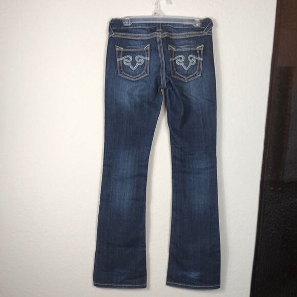 Express Rerock bootcut western rodeo rocker ranch jaripeo contrasting stitching - Picture 1 of 5